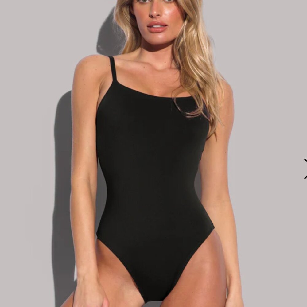 TA3 | Black Lacey One Piece
